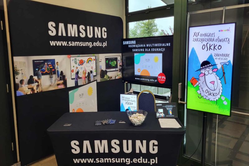 Monitory Samsung na XIX Kongresie Zarządzania Oświatą OSKKO w Zakopanem
